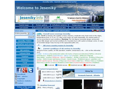 Jeseníky Info - turistický portál