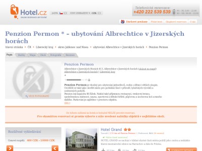 Náhled webu