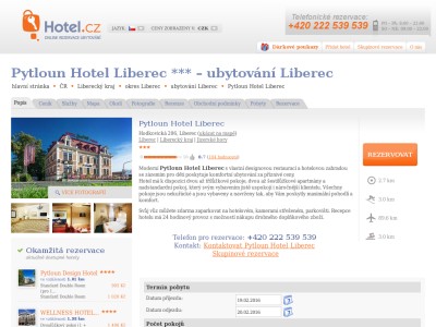 Hotel Pytloun, Liberec