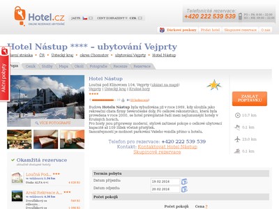 Hotel Nástup