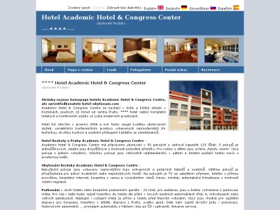 Hotel Academic ubytování Roztoky