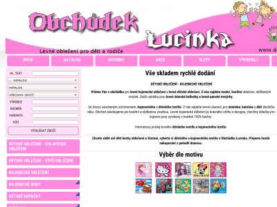 Obchůdek-lucinka